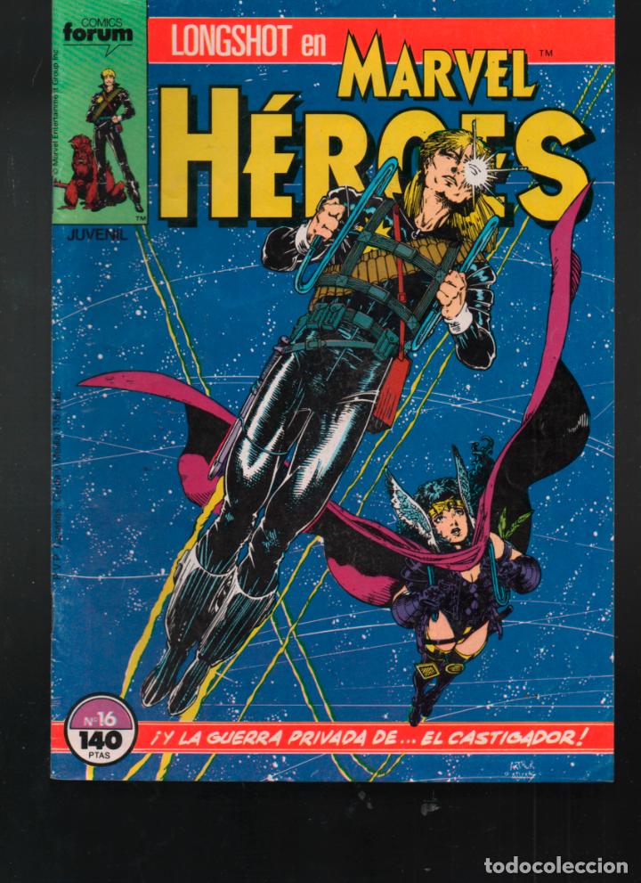 C&oacute;mics: MARVEL HEROES N&ordm; 16 LONGSHOT FORUM - Foto 1