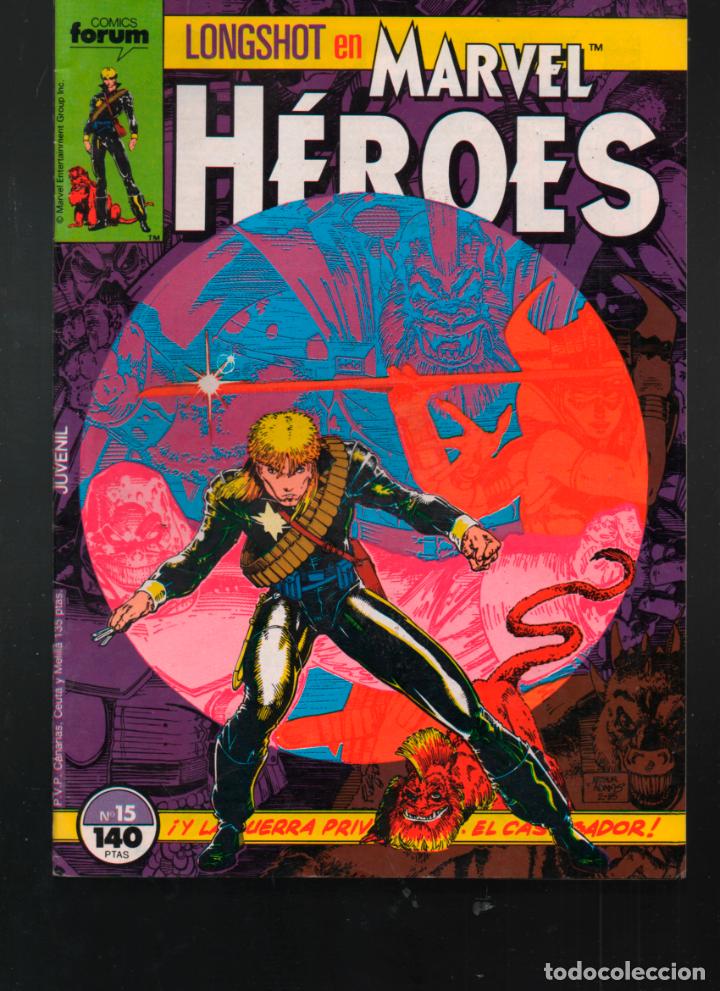 C&oacute;mics: MARVEL HEROES N&ordm; 15 LONGSHOT FORUM - Foto 1