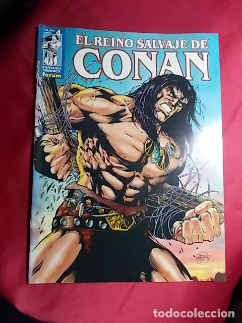 C&oacute;mics: EL REINO SALVAJE DE CONAN. N&ordm; 4. FORUM - Foto 1