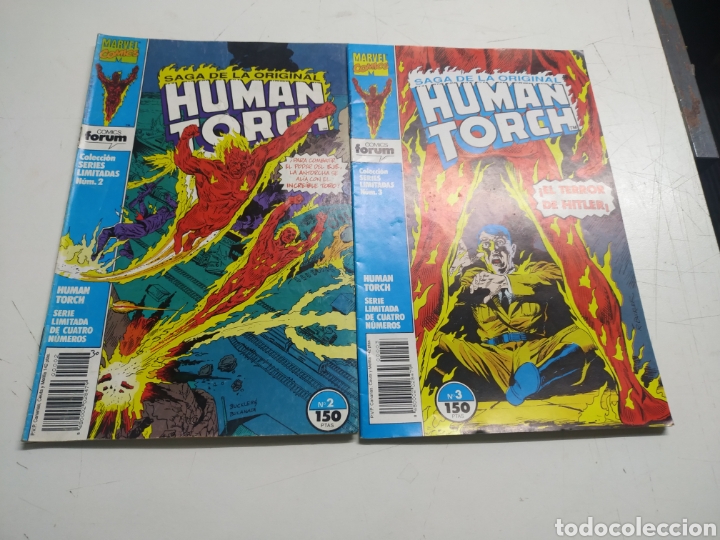 C&oacute;mics: Human Torch Lote de 2 N&ordm; (2-3) (Forum) - Foto 1
