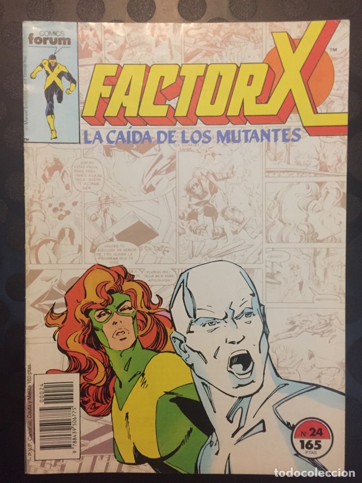 C&oacute;mics: FACTOR X VOL.1 N.24 . LA CAIDA DE LOS MUTANTES . ( 1988/1995 ) . - Foto 1