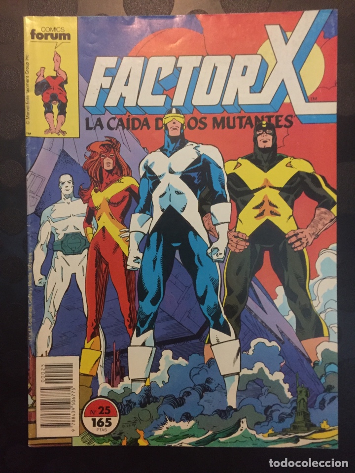 C&oacute;mics: FACTOR X VOL.1 N.25 . LA CAIDA DE LOS MUTANTES . ( 1988/1995 ) . - Foto 1