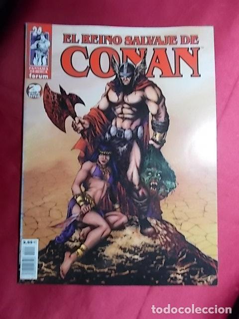 C&oacute;mics: EL REINO SALVAJE DE CONAN. N&ordm; 24. FORUM - Foto 1