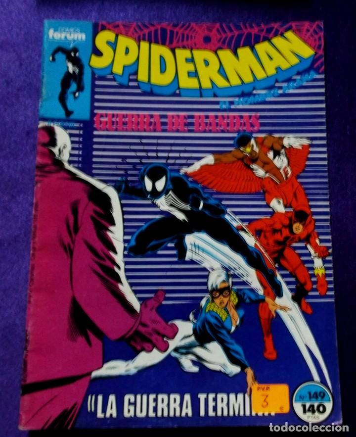 C&oacute;mics: COMIC SPIDERMAN N&ordm; 149 COMICS FORUM JUVENIL. GUERRA DE BANDAS. B - Foto 1
