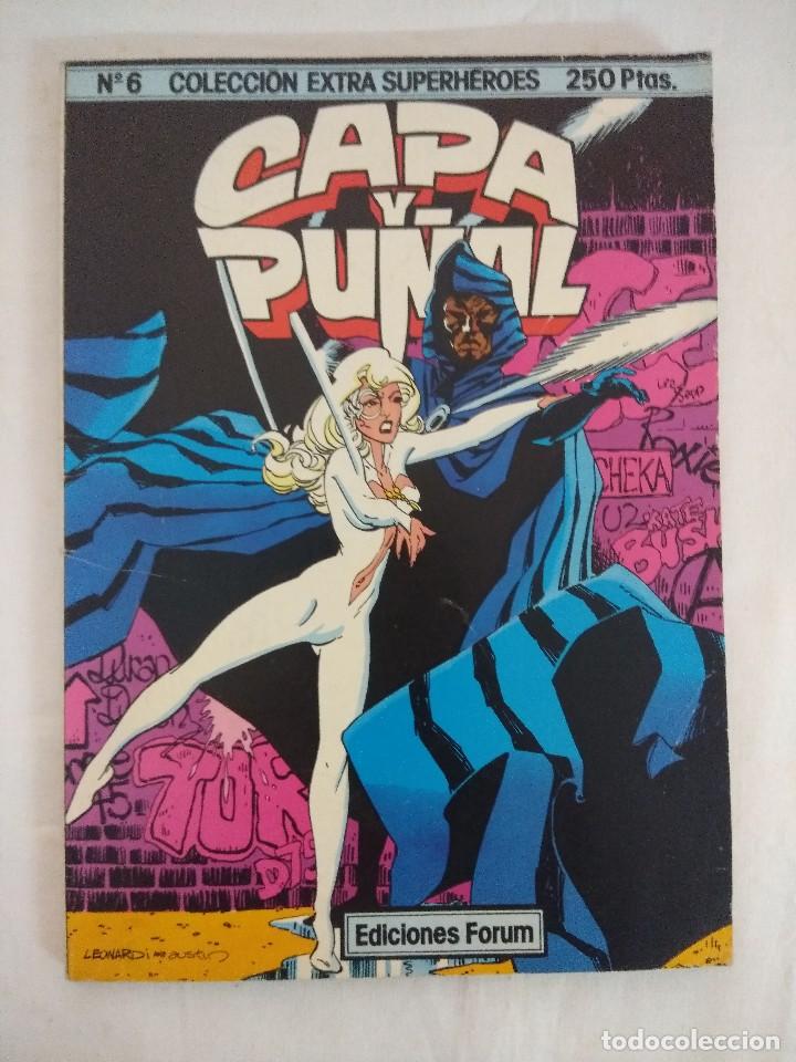 C&oacute;mics: CAPA Y PU&Ntilde;AL COLECCION EXTRA SUPERHEROES N&ordm;6/FORUM. - Foto 1