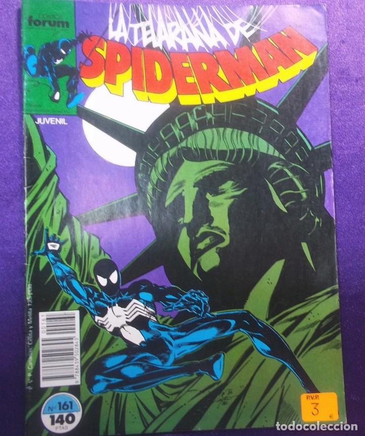 C&oacute;mics: COMIC SPIDERMAN N&ordm; 161 COMICS FORUM JUVENIL.LA TELARA&Ntilde;A DE SPIDERMAN B - Foto 1