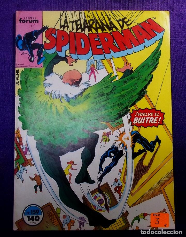 C&oacute;mics: COMIC SPIDERMAN N&ordm; 159 COMICS FORUM JUVENIL. !VUELVE EL BUITRE&iexcl; B. MARVEL - Foto 1