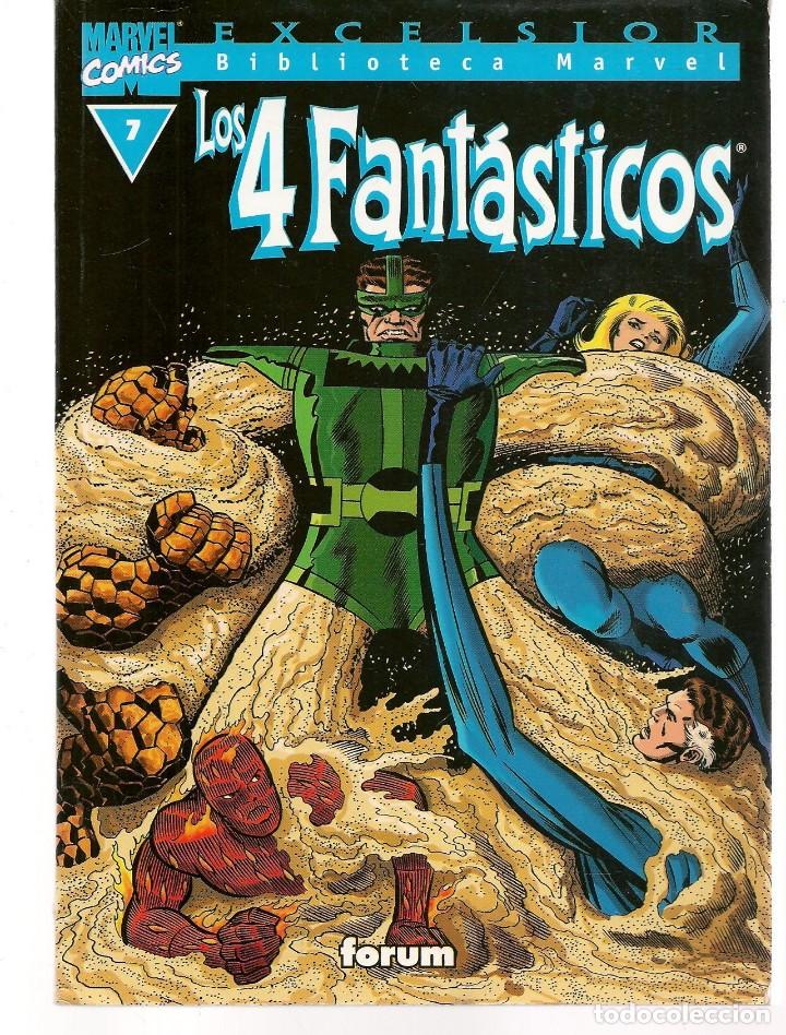 C&oacute;mics: EXCELSIOR. BIBLIOTECA MARVEL. LOS 4 FANTASTICOS. N&ordm; 7. FORUM. (P/C2) - Foto 1