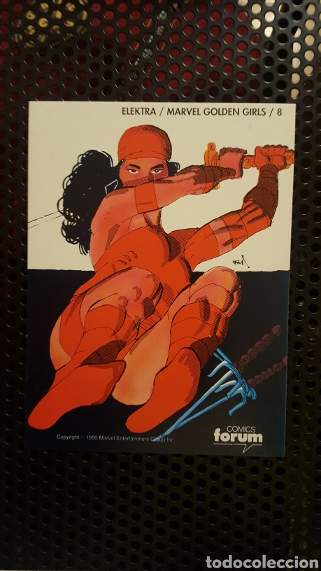 C&oacute;mics: Lote postales - Comics Forum - Amazing Spider-man, Elektra, Spiderman Hooky - Marvel comics - Foto 2