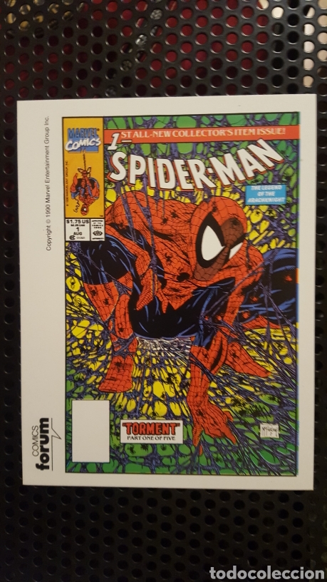 C&oacute;mics: Lote postales - Comics Forum - Amazing Spider-man, Elektra, Spiderman Hooky - Marvel comics - Foto 3