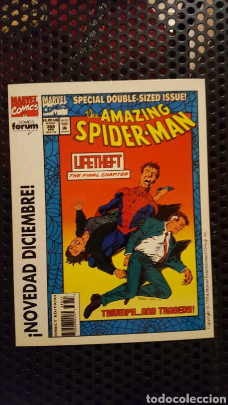 C&oacute;mics: Lote postales - Comics Forum - Amazing Spider-man, Elektra, Spiderman Hooky - Marvel comics - Foto 5