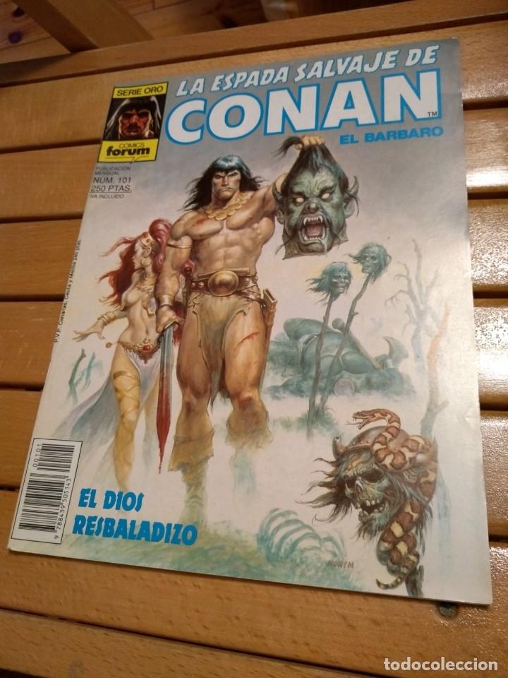 C&oacute;mics: La Espada Salvaje de Conan # 101 - Impoluto - Foto 1