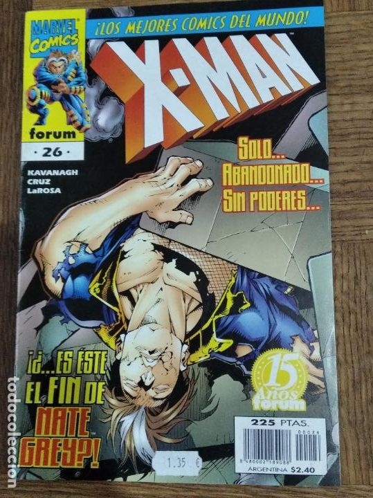 C&oacute;mics: X-MAN (X-MEN) V.1 N&ordm; 26 - MARVEL COMICS FORUM - Foto 1