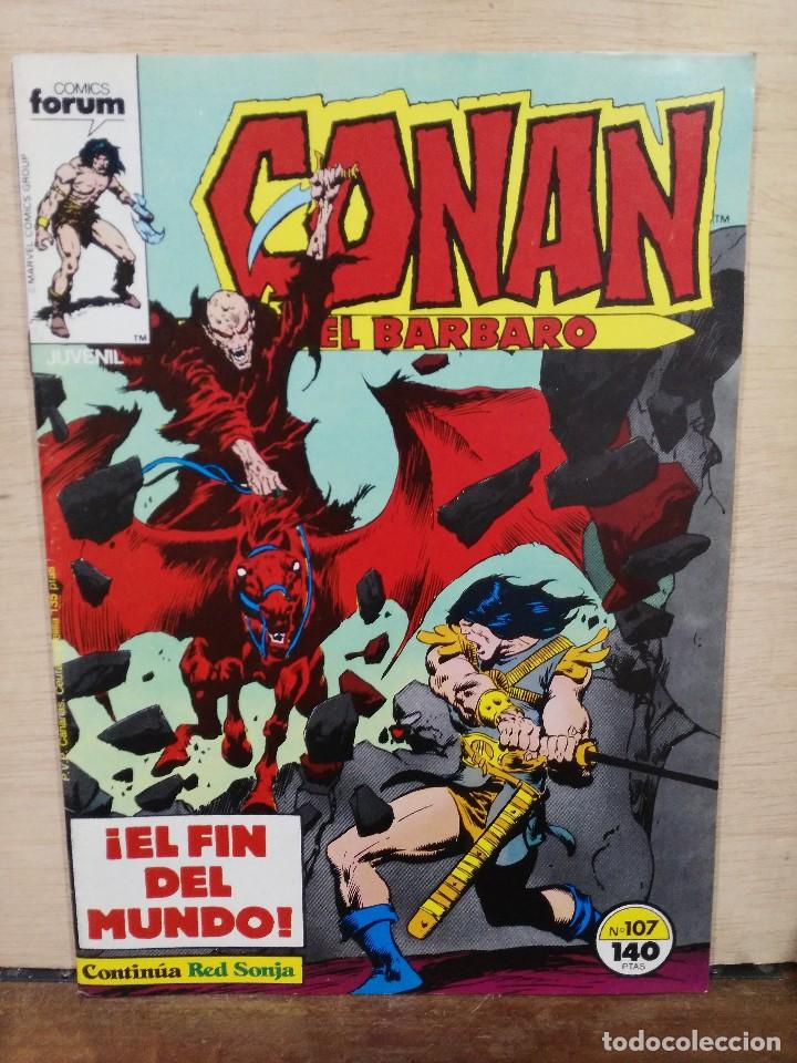 C&oacute;mics: Conan El B&aacute;rbaro - N&ordm; 107 - Ed. Forum - Foto 1