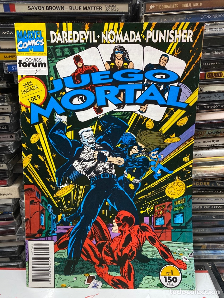 C&oacute;mics: Juego mortal daredevil n&oacute;mada punisher numero 1 - Foto 1