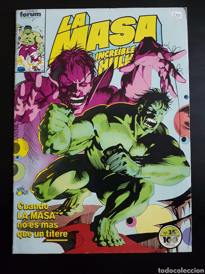 C&oacute;mics: MUY BUEN ESTADO LA MASA 35 INCREIBLE HULK FORUM - Foto 1