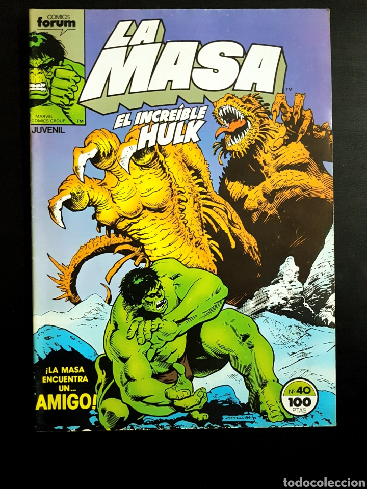 C&oacute;mics: EXCELENTE ESTADO LA MASA 40 INCREIBLE HULK FORUM - Foto 1