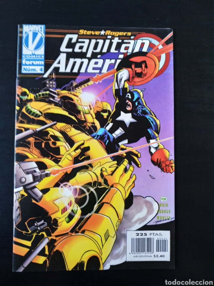 C&oacute;mics: DE KIOSCO CAPITAN AMERICA 4 VOL III FORUM - Foto 1
