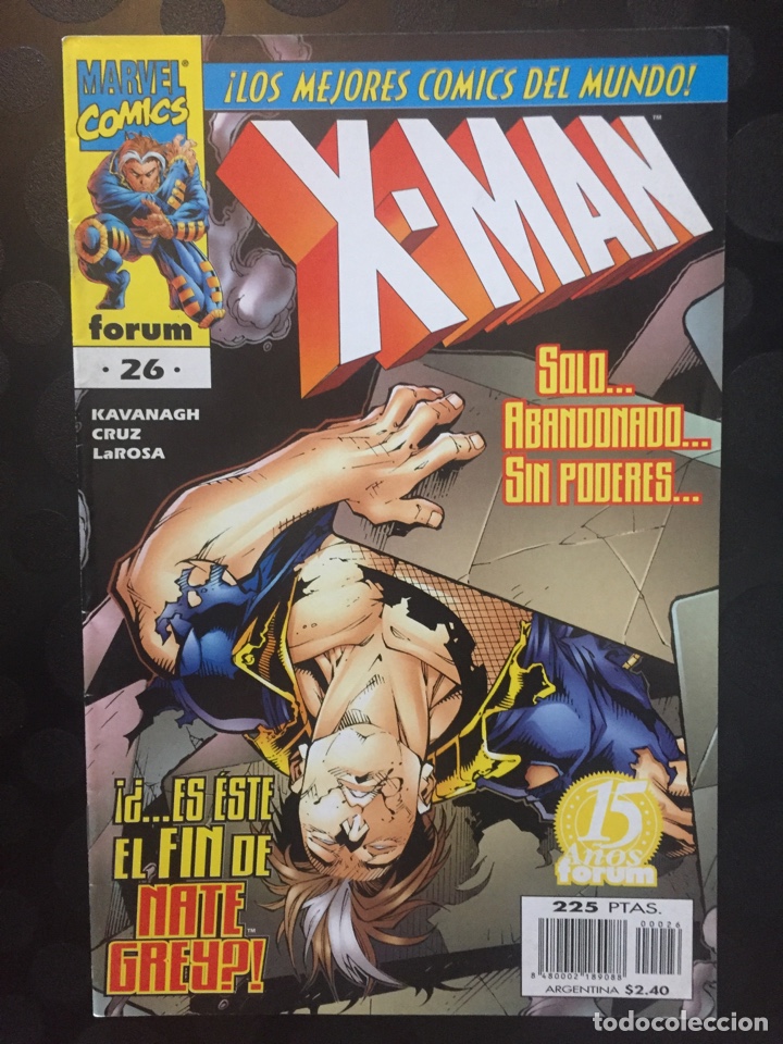 C&oacute;mics: X MAN VOL.2 N.26 . EL FIN DE NATE GREY . ( 1996/2000 ). - Foto 1
