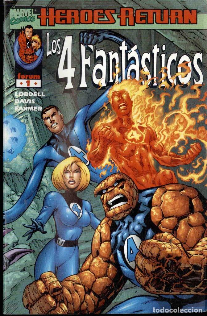 C&oacute;mics: 4 FANTASTICOS VOL.4 , 1 al 34, completa - Foto 1