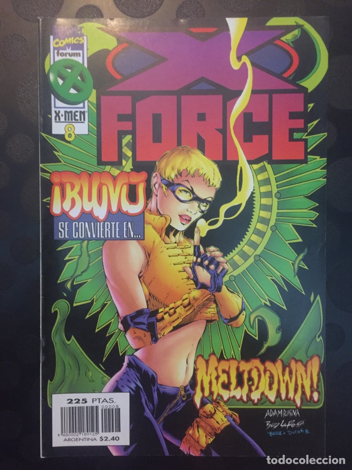 C&oacute;mics: X FORCE VOL.2 N.8 . BURMI SE CONVIERTE EN MELTDOWN . ( 1996/2000 ). - Foto 1