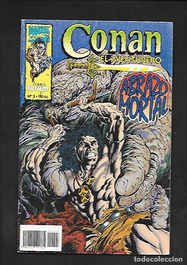 C&oacute;mics: CONAN EL AVENTURERO NUMERO 3 ABRAZO MORTAL - Foto 1