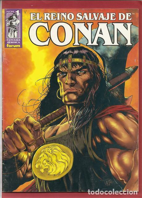 C&oacute;mics: EL REINO SALVAJE DE CONAN NUMERO 1 - Foto 1
