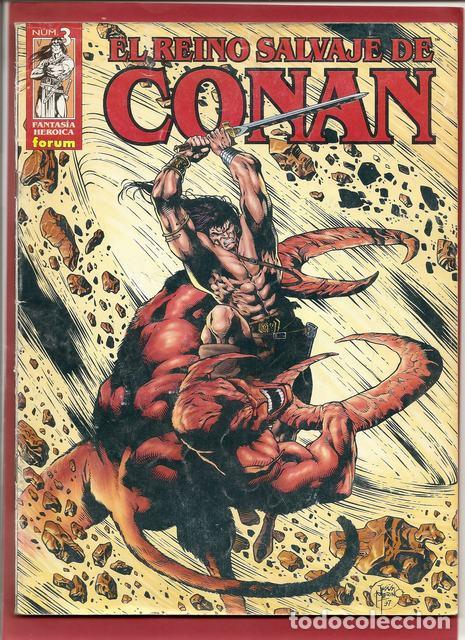 C&oacute;mics: EL REINO SALVAJE DE CONAN NUMERO 3 - Foto 1