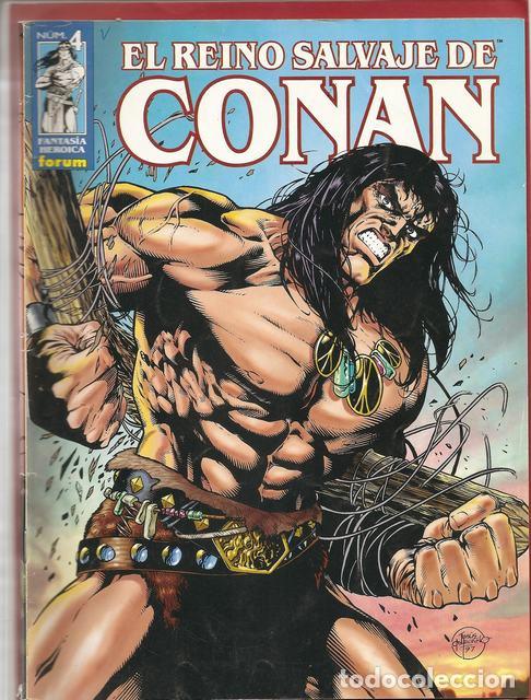C&oacute;mics: EL REINO SALVAJE DE CONAN NUMERO 4 - Foto 1