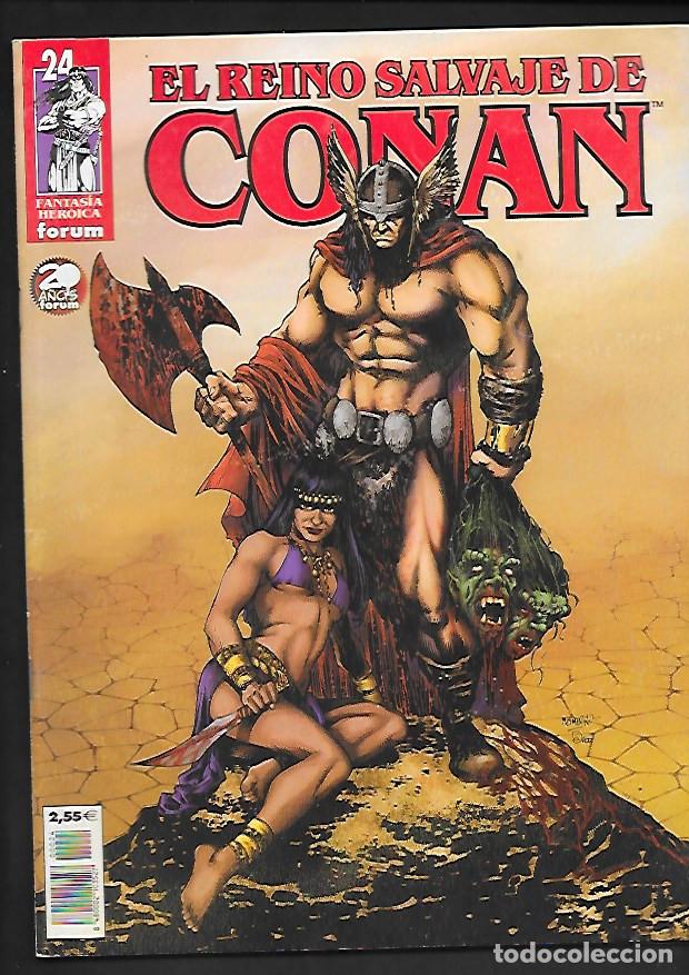 C&oacute;mics: EL REINO SALVAJE DE CONAN NUMERO 24 - Foto 1