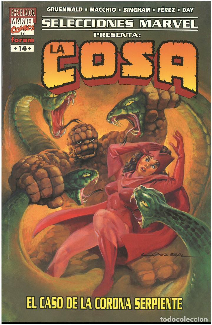 C&oacute;mics: SELECCIONES MARVEL N&ordm; 14. LA COSA. FORUM C-38. - Foto 1
