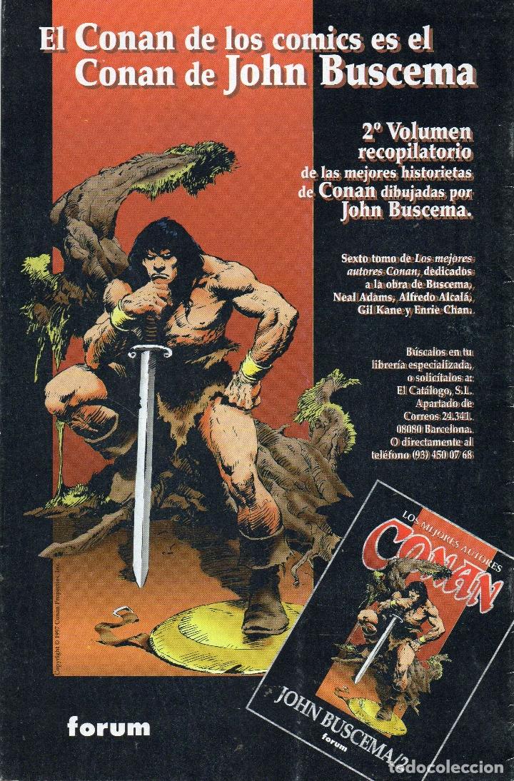C&oacute;mics: CONAN EL BARBARO - EN LA CAVERNA DE LA MUERTE - N&ordm;.2 - MBE - Foto 2