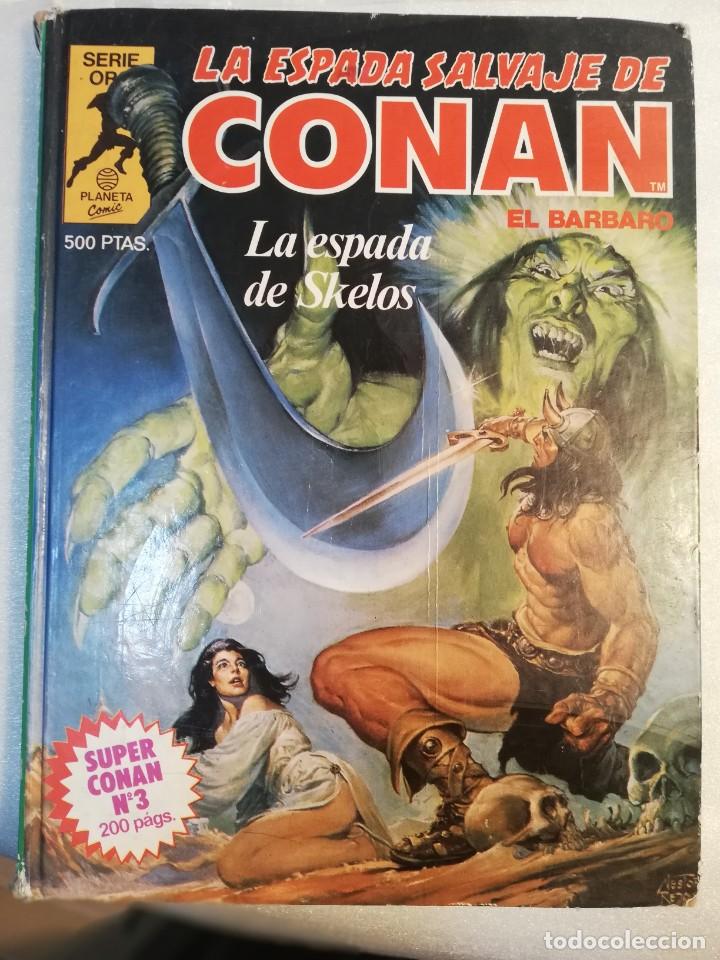 C&oacute;mics: SUPER CONAN N. 3. LA ESPADA DE SKELOS - Foto 1