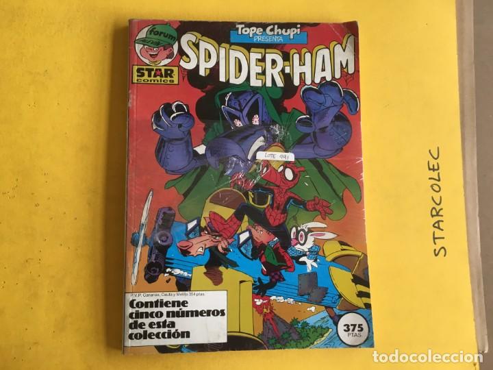 C&oacute;mics: SPIDER-HAM. LOTE DE 1 TOMO (VER DESCRIPCION). - Foto 2