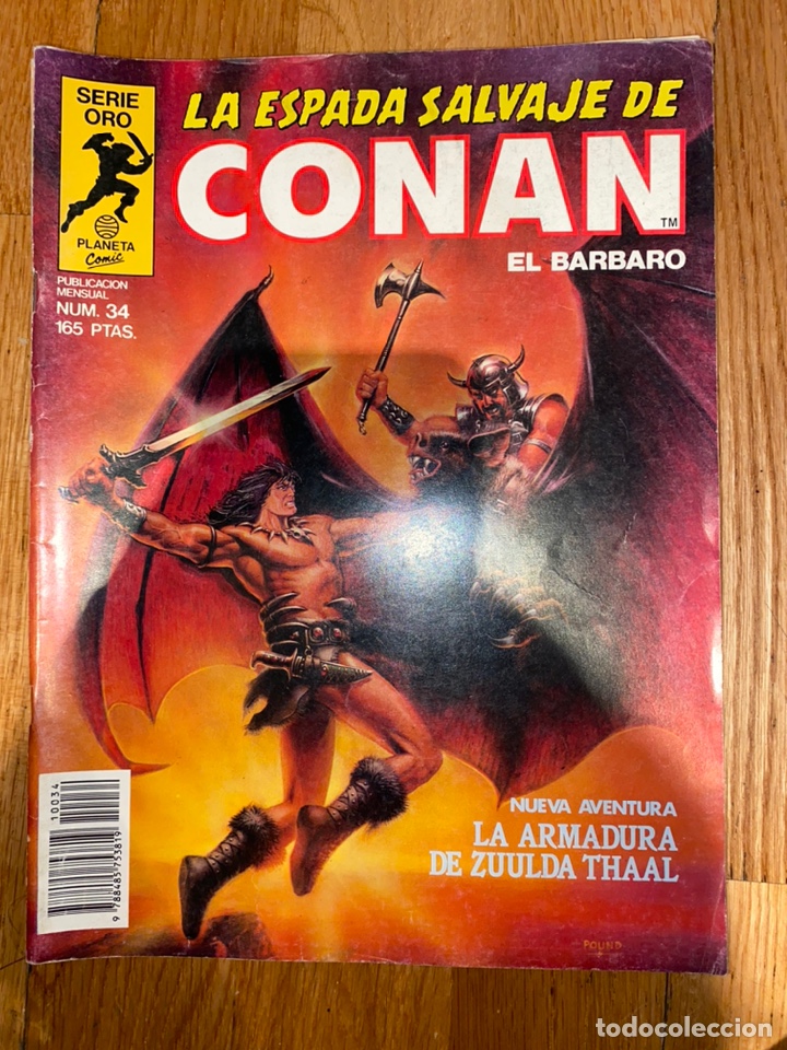 C&oacute;mics: La espada salvaje de conan el b&aacute;rbaro n&uacute;mero 34 - Foto 1