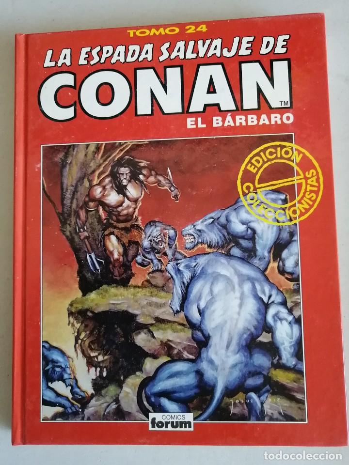 C&oacute;mics: LA ESPADA SALVAJE DE CONAN EL BARBARO TOMO 24 - Foto 1