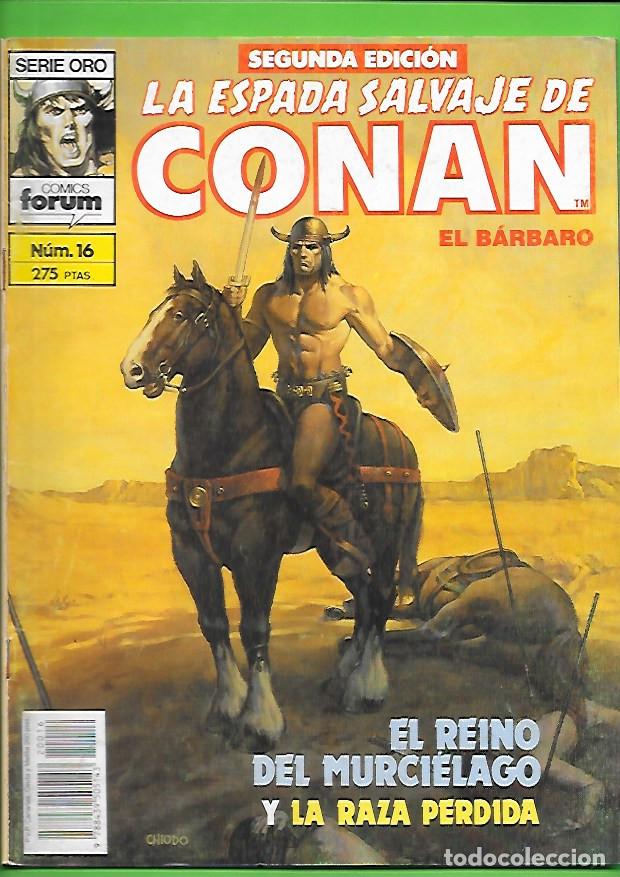 C&oacute;mics: LA ESPADA SALVAJE DE CONAN EL BARBARO NUMERO 16 - Foto 1