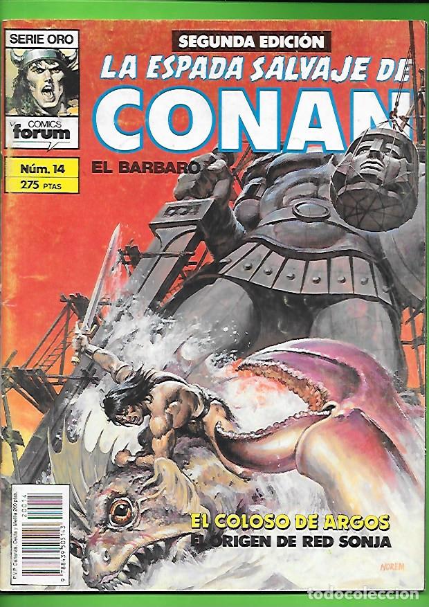 C&oacute;mics: LA ESPADA SALVAJE DE CONAN EL BARBARO NUMERO 14 - Foto 1