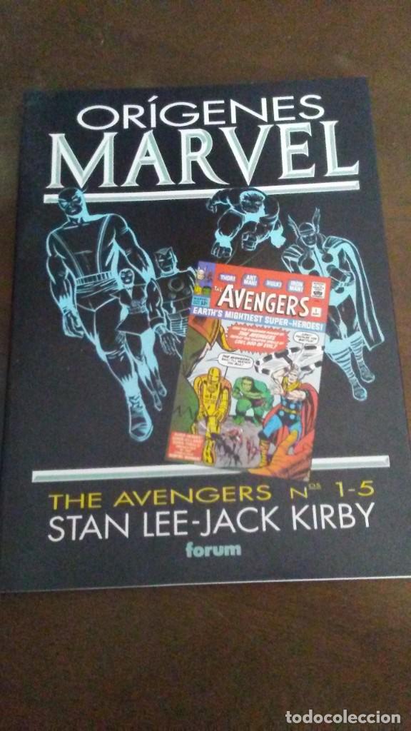 C&oacute;mics: ORIGENES MARVEL - LOS VENGADORES - Foto 1