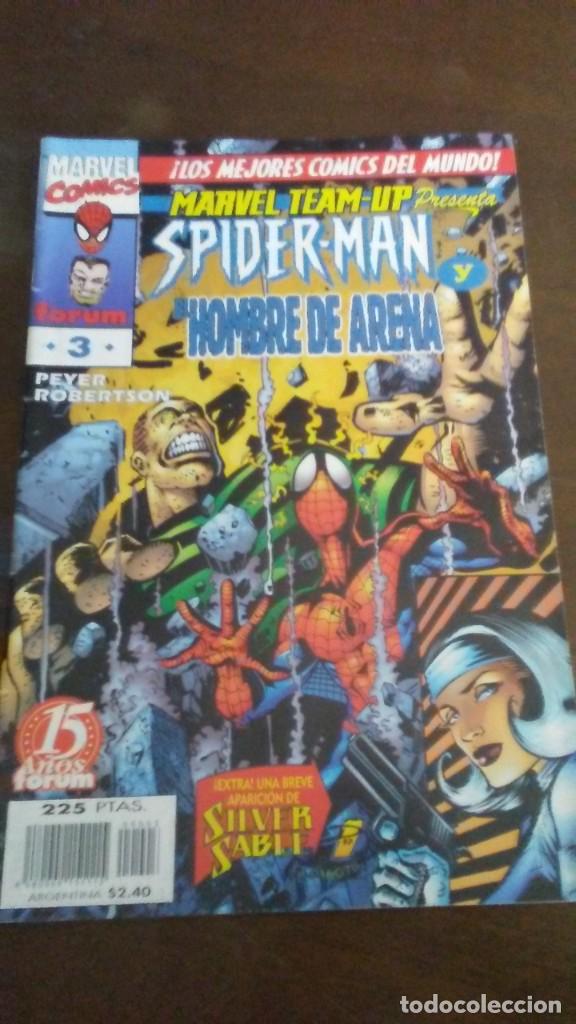 C&oacute;mics: MARVEL TEAM UP - SPIDERMAN & EL HOMBRE DE ARENA N&ordm;3 - Foto 1