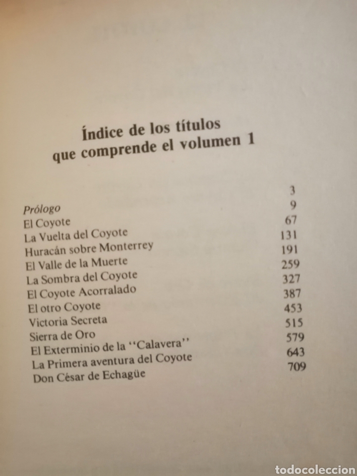 C&oacute;mics: Lote 4 primeros tomos EL COYOTE. - Foto 7