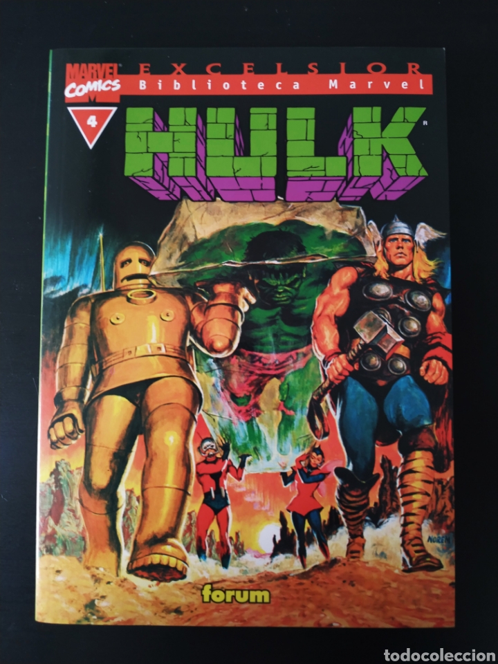 C&oacute;mics: DE KIOSCO HULK 4 BIBLIOTECA MARVEL EXCELSIOR FORUM TOMO - Foto 1