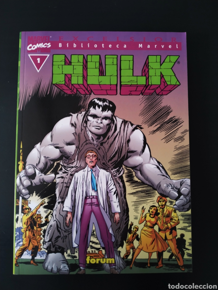 C&oacute;mics: DE KIOSCO HULK 1 BIBLIOTECA MARVEL EXCELSIOR FORUM TOMO - Foto 1
