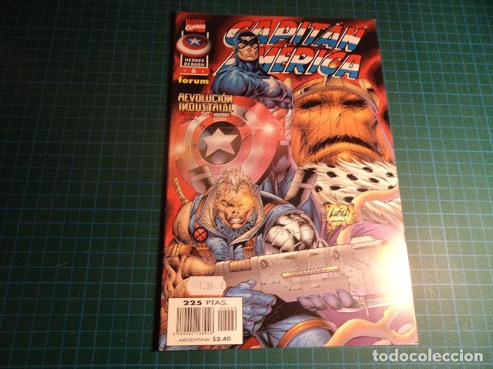 C&oacute;mics: heroes reborn. capitan america. n&ordm; 6. forum. (ref-004). - Foto 1
