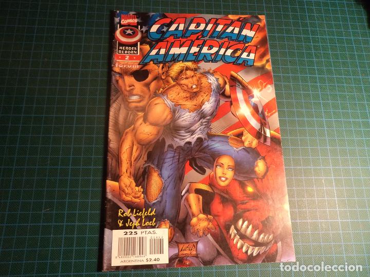 C&oacute;mics: heroes reborn. capitan america. n&ordm; 2. (ref-004). - Foto 1