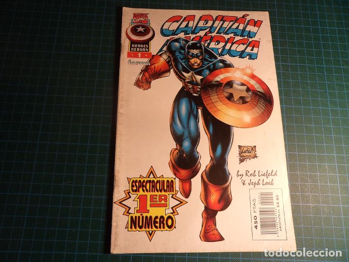 C&oacute;mics: heroes reborn. capitan america. n&ordm; 1. (ref-004). - Foto 1
