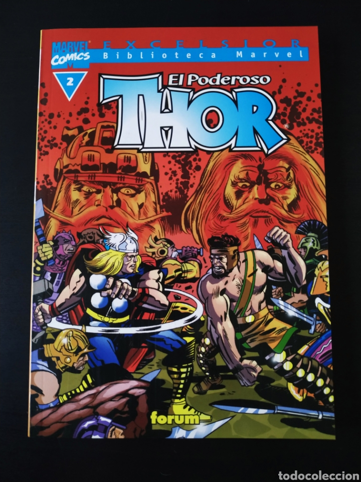 C&oacute;mics: DE KIOSCO EL PODEROSO THOR 2 EXCELSIOR BIBLIOTECA MARVEL FORUM - Foto 1