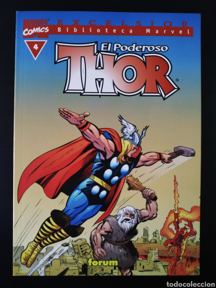 C&oacute;mics: DE KIOSCO EL PODEROSO THOR 4 EXCELSIOR BIBLIOTECA MARVEL FORUM - Foto 1