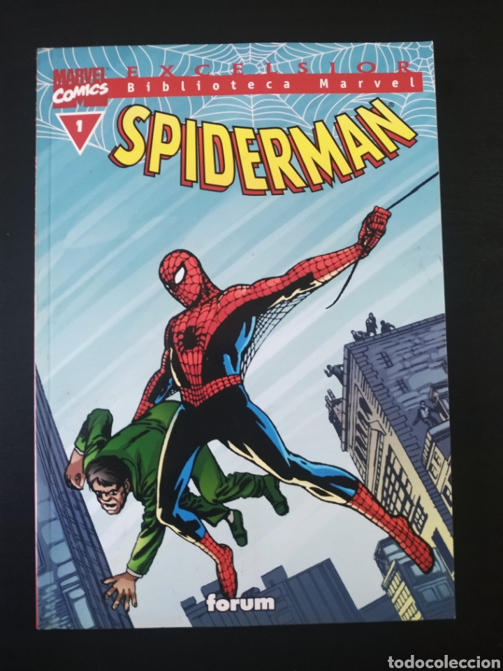 C&oacute;mics: EXCELENTE ESTADO SPIDERMAN 1 EXCELSIOR BIBLIOTECA MARVEL FORUM - Foto 1