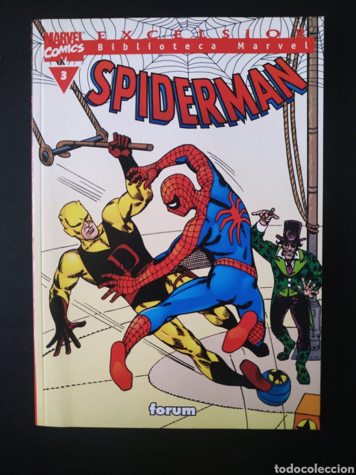 C&oacute;mics: EXCELENTE ESTADO SPIDERMAN 3 EXCELSIOR BIBLIOTECA MARVEL FORUM - Foto 1